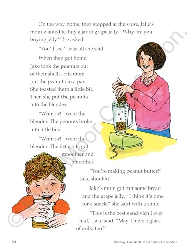 Evan-Moor Skill Sharpeners Reading Workbook, Grade 2, Vocabulary, Comprehension, Phonics, Word Family, Rhyming, Synonyms, Antonyms, Word Searches, Crossword Puzzles, Alphabetical Order, Homeschool