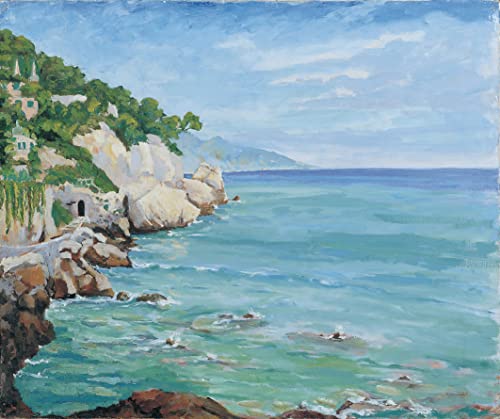Winston Churchill: Painting on the French Riviera