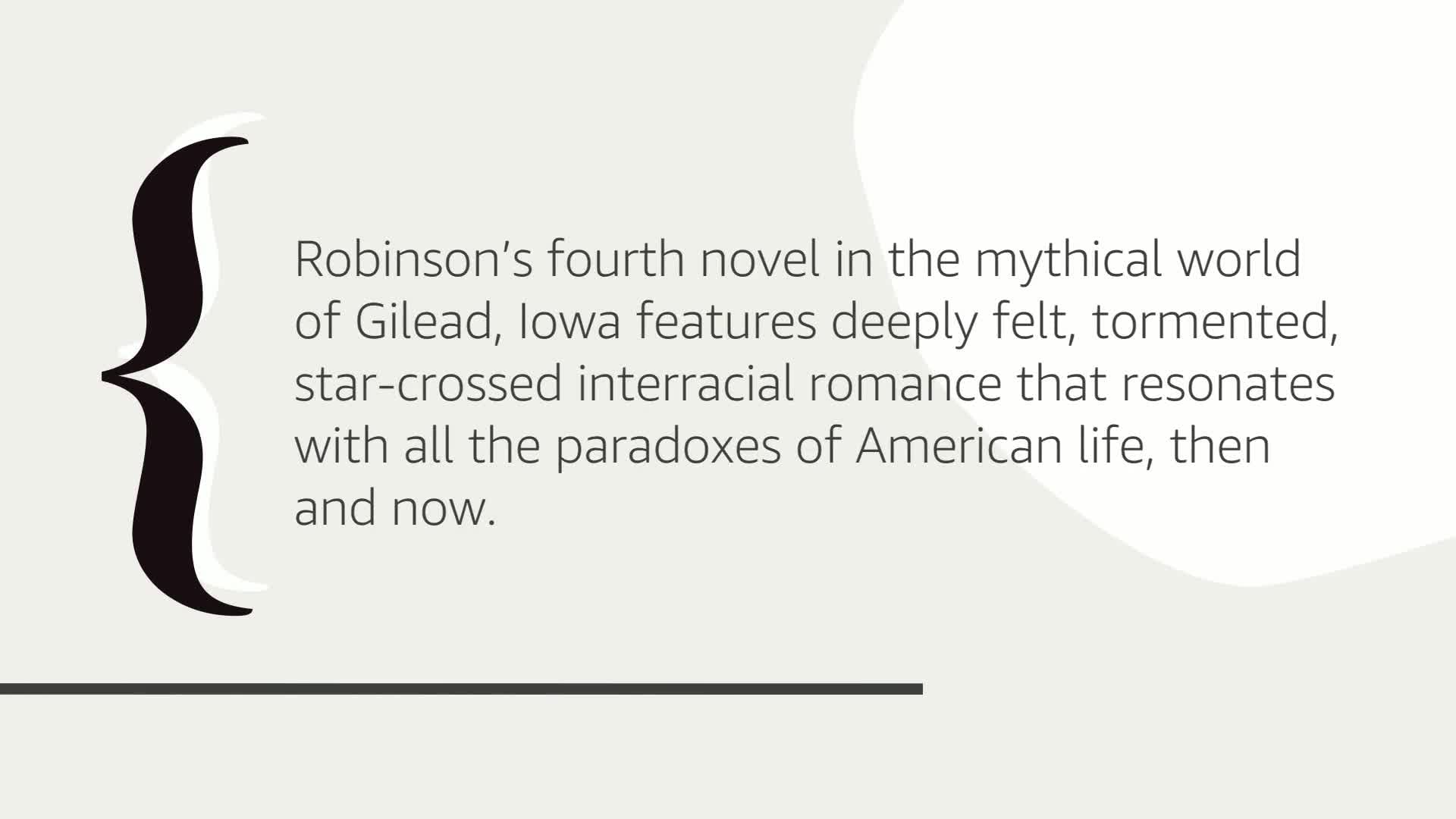 Jack (Oprah's Book Club): A Novel
