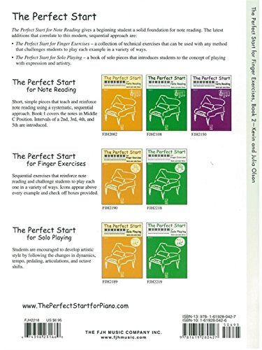 The Perfect Start for Finger Exercises, Book 2, Cover may vary (The Perfect Start, 2)