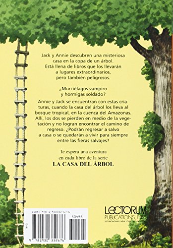 Una Tarde En El Amazonas / Afternoon on the Amazon (La Casa Del Arbol / Magic Tree House, 6) (Spanish Edition) — back cover