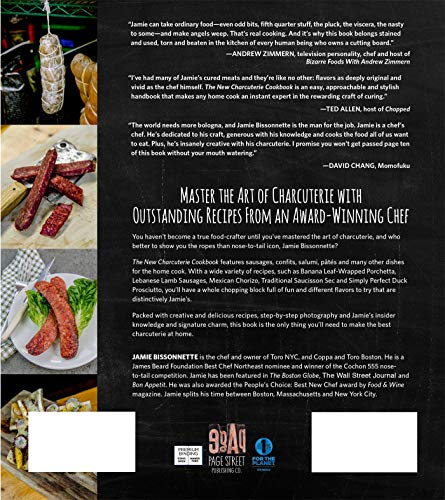 The New Charcuterie Cookbook: Exceptional Cured Meats to Make and Serve at Home — back cover