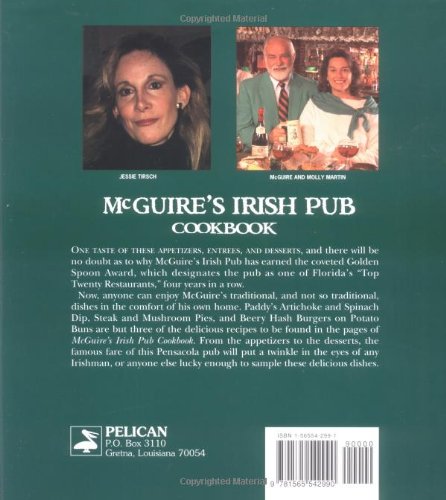 Mcguires Irish Pub Cookbook (Restaurant Cookbooks)