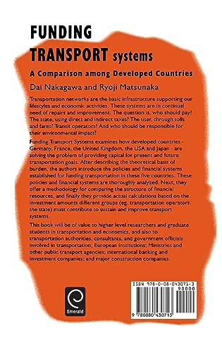 Funding Transport Systems: A Comparison among Developed Countries (0)