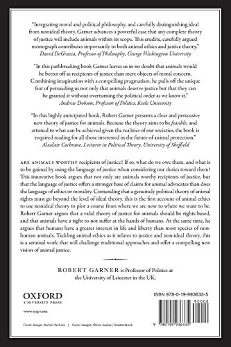 A Theory of Justice for Animals: Animal Rights in a Nonideal World