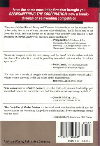 The Discipline Of Market Leaders: Choose Your Customers, Narrow Your Focus, Dominate Your Market