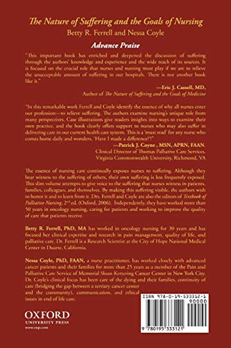 The Nature of Suffering and the Goals of Nursing