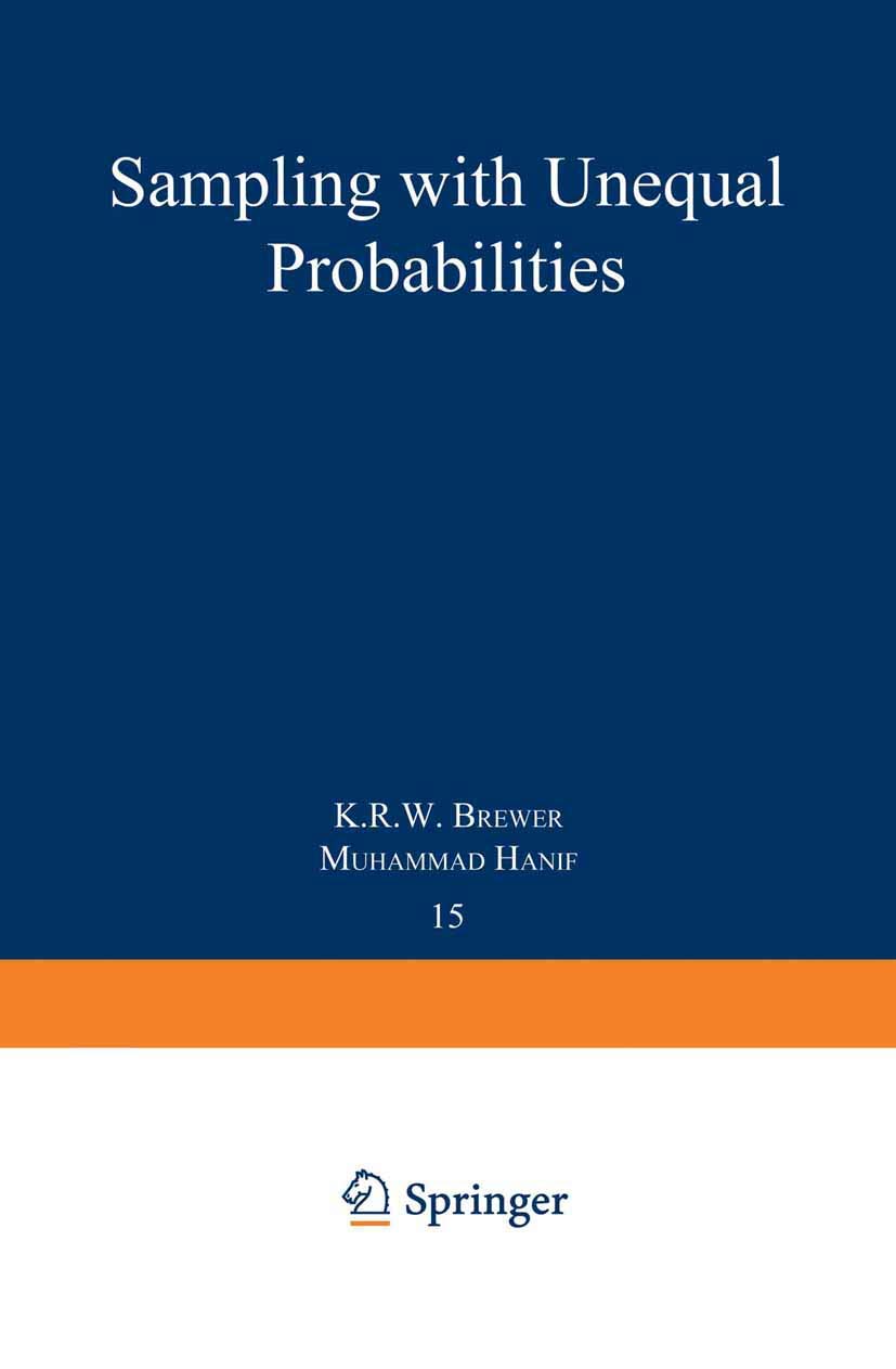Sampling With Unequal Probabilities (Lecture Notes in Statistics)