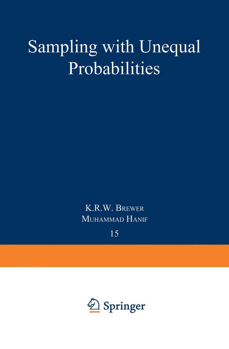 Sampling With Unequal Probabilities (Lecture Notes in Statistics)