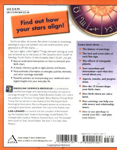 The Complete Idiot's Guide to Astrology, 4th Edition: An Enl