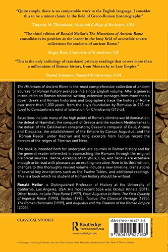 The Historians of Ancient Rome: An Anthology of the Major Writings (Routledge Sourcebooks for the Ancient World)