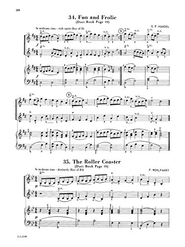 Beautiful Music for Two String Instruments, Bk 1: Piano Acc.
