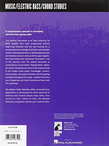 Chord Studies for Electric Bass: Guitar Technique (Workshop (Berklee Press))