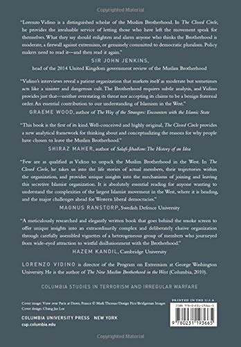The Closed Circle: Joining and Leaving the Muslim Brotherhood in the West (Columbia Studies in Terrorism and Irregular Warfare)
