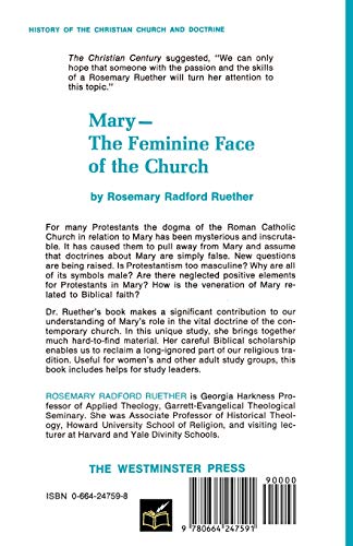 Mary--The Feminine Face of the Church by Ruether, Rosemary R
