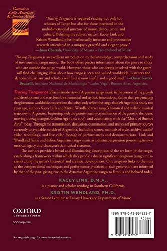 Tracing Tangueros: Argentine Tango Instrumental Music (Currents in Latin American and Iberian Music)