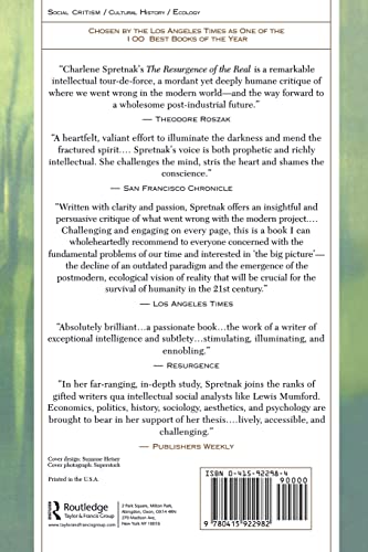 The Resurgence of the Real: Body, Nature and Place in a Hypermodern World