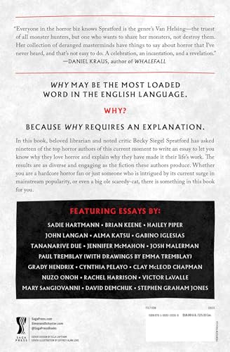 Why I Love Horror: Essays on Horror Literature
