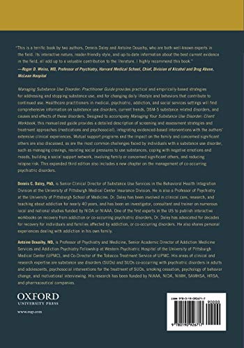 Managing Substance Use Disorder: Practitioner Guide (Treatments That Work)