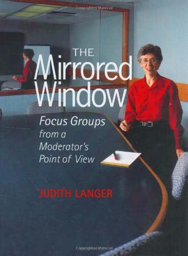 The Mirrored Window: Focus Groups from a Moderator's Point of View