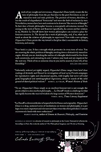 Hipparchia's Choice: An Essay Concerning Women, Philosophy, etc.
