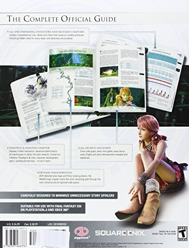 Final Fantasy XIII: Complete Official Guide - Standard Edition