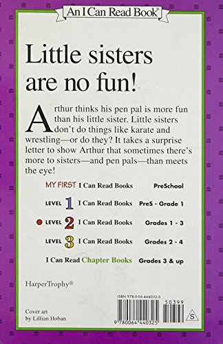 Arthur's Pen Pal (I Can Read Level 2)