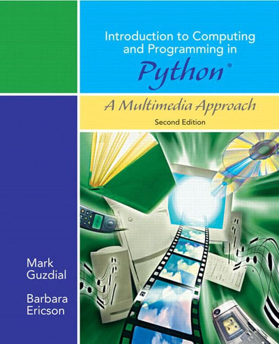 Introduction To Computing And Programming In Python