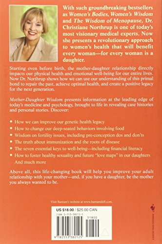 Mother-Daughter Wisdom: Understanding the Crucial Link Between Mothers, Daughters, and Health