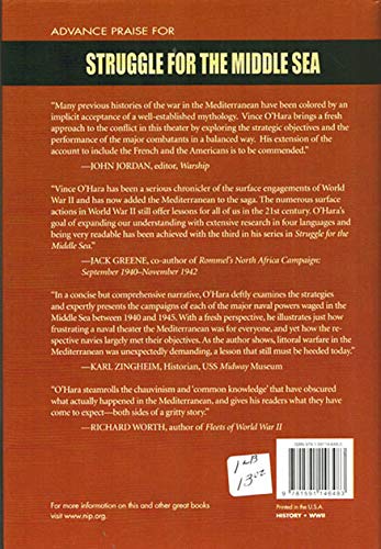 Struggle for the Middle Sea: The Great Navies at War in the Mediterranean Theater, 1940-1945