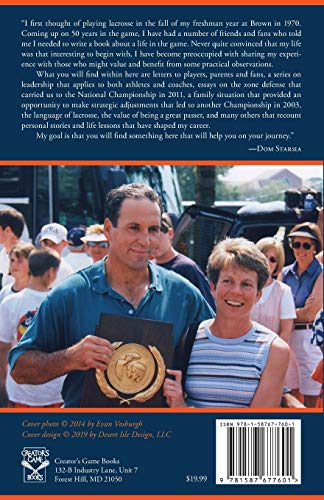 I Hope You Will Be Very Happy: Leadership Lessons From a Lifetime in Lacrosse