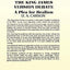 The King James Version Debate: A Plea for Realism