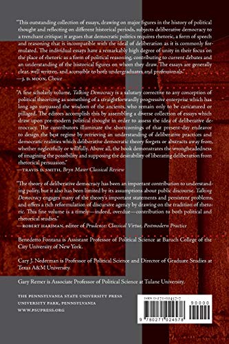 Talking Democracy: Historical Perspectives on Rhetoric and Democracy