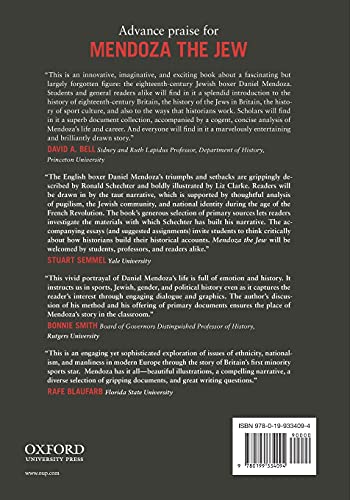 Mendoza the Jew: Boxing, Manliness, and Nationalism, A Graphic History (Graphic History Series)