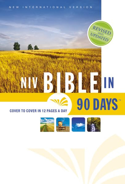 The Bible in 90 Days: New International Version, Cover to Cover in 12 Pages a Day