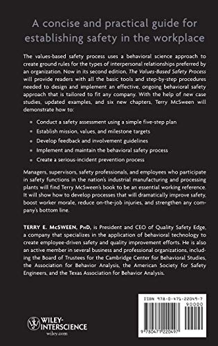The Values-Based Safety Process: Improving Your Safety Cultu