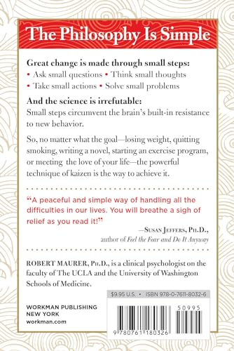 One Small Step Can Change Your Life: The Kaizen Way