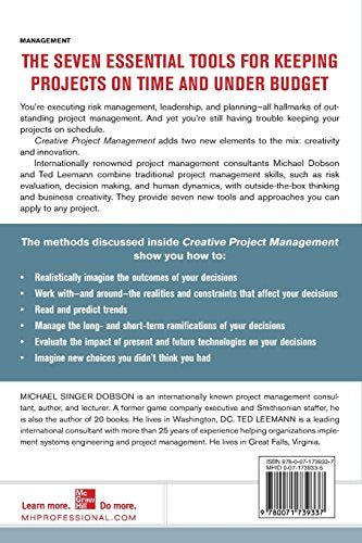 Creative Project Management by Dobson, Michael S.