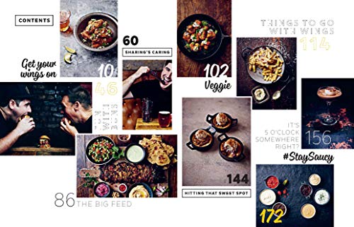 Wings and Things: Sticky, Crispy, Saucy, Lip-Smacking Chicken Recipes — back cover