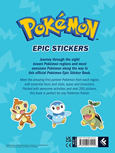 Pokemon Epic stickers