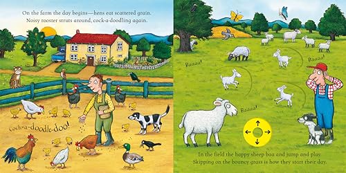 On The Farm: A Push, Pull, Slide Book (Campbell Axel Scheffler)
