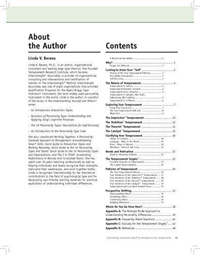 Understanding Yourself and Others: An Introduction to the 4 Temperaments-4.0
