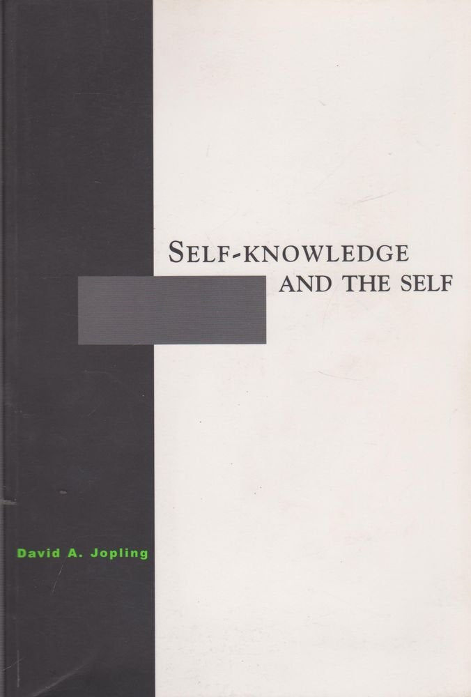 Self-Knowledge and the Self