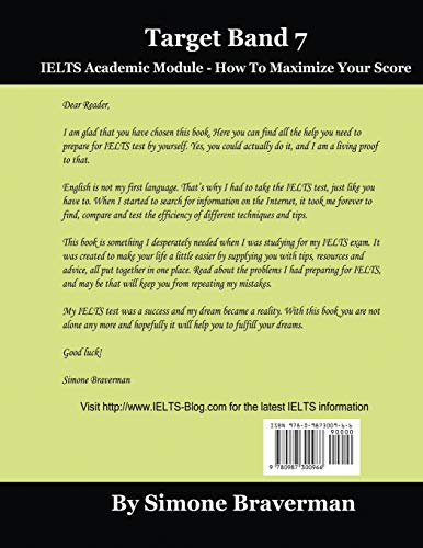 Target Band 7: IELTS Academic Module - How to Maximize Your Score (Third Edition)