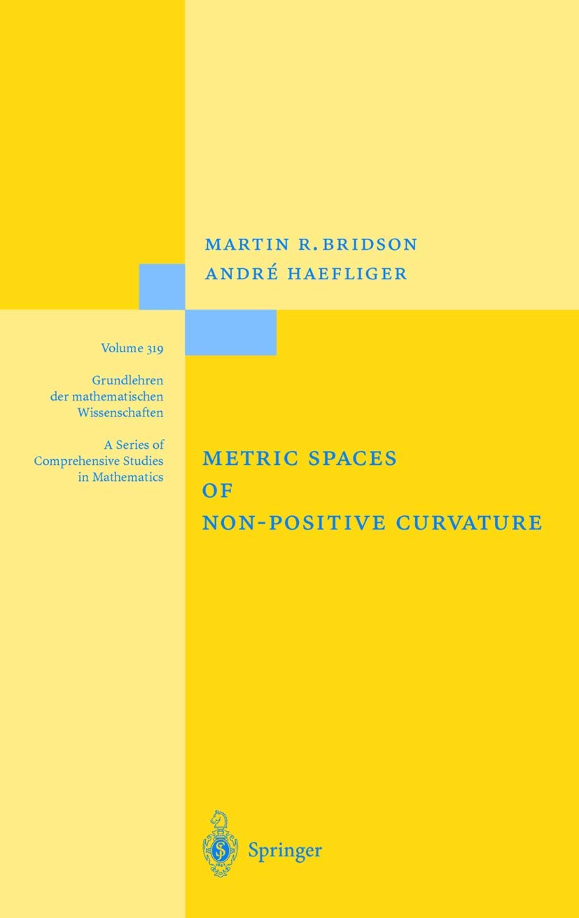Metric Spaces of Non-Positive Curvature (Grundlehren der mathematischen Wissenschaften, 319)
