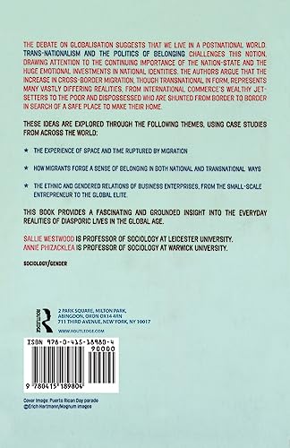Trans-Nationalism and the Politics of Belonging