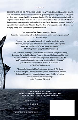 The Seas: A Novel — back cover