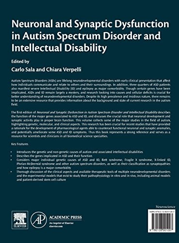 Neuronal and Synaptic Dysfunction in Autism Spectrum Disorder and Intellectual Disability