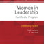 Women in Leadership Certificate Program: University Workbook