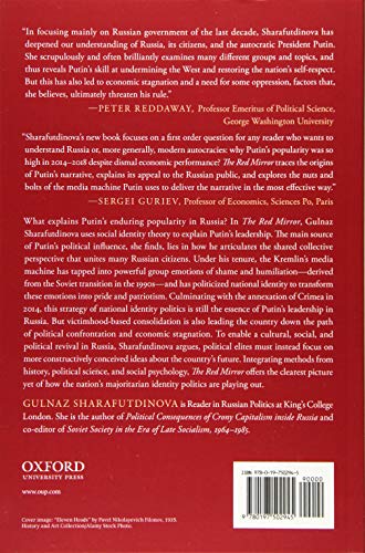 The Red Mirror: Putin's Leadership and Russia's Insecure Identity